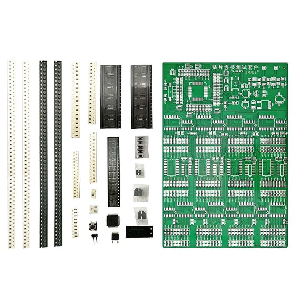 Diy Electronics Learning Kit - Placa de Práctica para Soldadura SMT