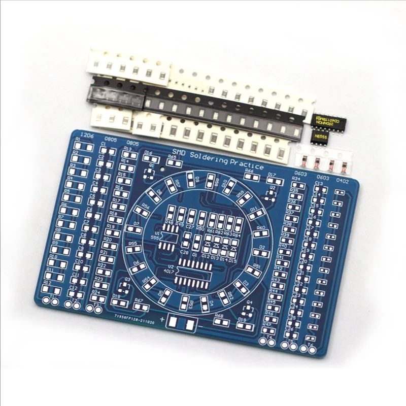 Diy Electronics Learning Kit - SMT SMD componente electrónico tablero de