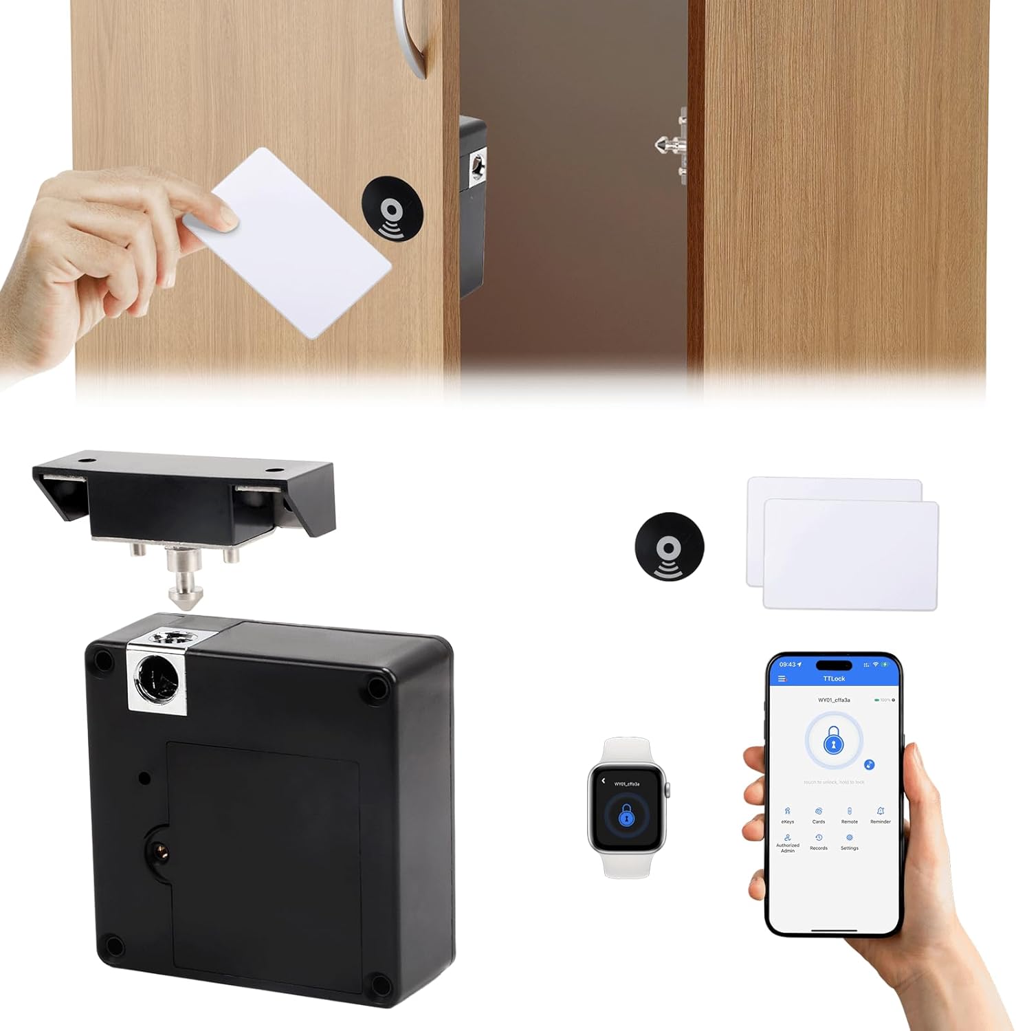 Cerradura Electrónica Intelige - Diy Electronics Cabinet reseña y precio